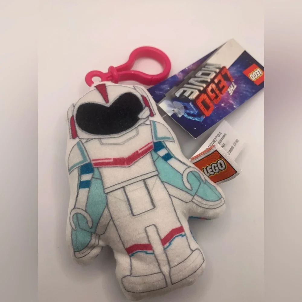 Lego the Lego Movie Sweet Mayhem Keychain bag clip NWT